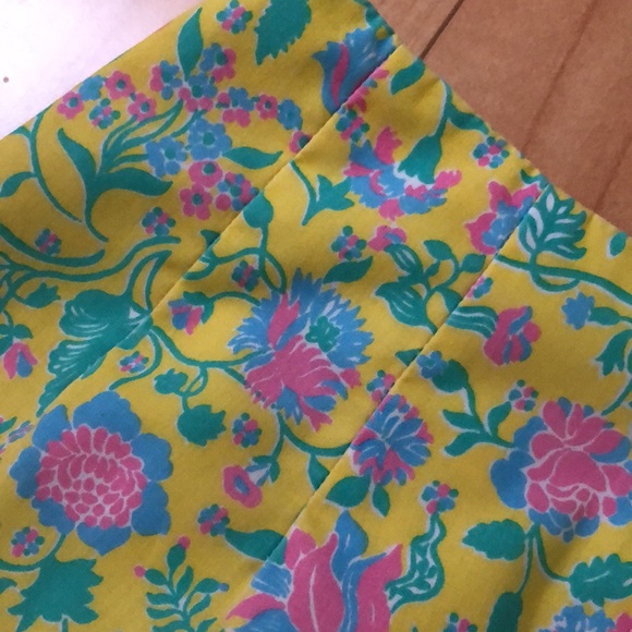 Vintage 60s or 70s Lilly Pulitzer skirt with scalloped details - Picture 6 of 10